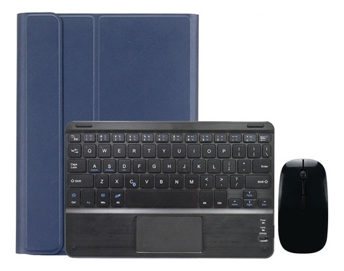 Funda+teclado Táctil Y Ratón Para Galaxy Tab S4 10.5  T830 Ñ