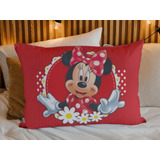 Fronha Infantil Capa De Travesseiro Mickey E Minnie