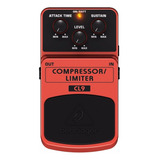 Behringer Cl-9 Pedal Compressor / Limiter Color Naranja Oscuro