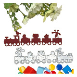 Die Cut Scrapbook Troquel Tren C/animales D' Arteche Crafts