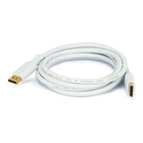 Cabo Displayport 1.2 - 3 Metros - Branco - Chip Sce 018-7494