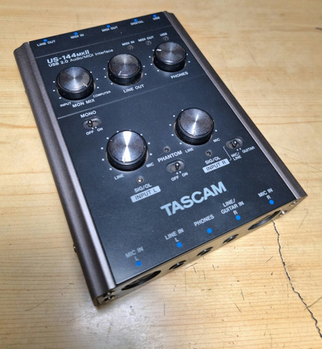 Interfaz Grabación Usb Tascam Us-144mkii