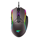 Mouse Gamer Para Jogo Havit Ms1028 Usb 7200 Dpi Com Led Rgb