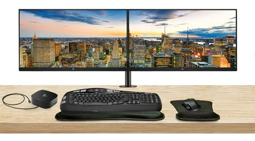 Monitor Táctil Hp Elitedisplay E24t G5 24  Full Hd, 2-pack C