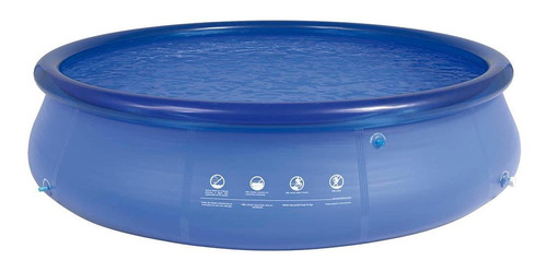 Piscina Inflável Redondo Mor 001055 6700l Azul