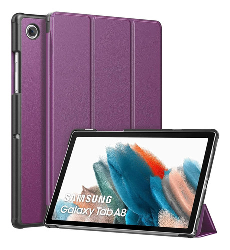 Funda Para  Tab Samsung A8 10.5 2021 Sm-x200/x205 Púrpura
