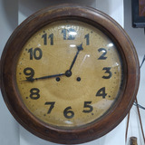 Antiguo Reloj De Pared Junghans Alemania Circa 1930 Funciona