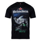 Remera De Algodón Yorkstone Heineken Luna Talles Grandes