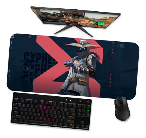 Mousepad Gamer Grande 90x40 - Valorant Cypher 1