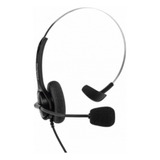 Headphone Telemarketing Intelbras - Chs40 Rj9 Com Conector