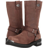 Harley-davidson Botas Para Mujer Dama Biker Moto Hd66