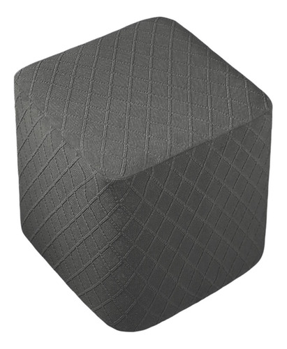 Taburete Protector De Muebles Otomano Gris Oscuro