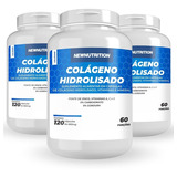 Combo 3 Colageno Hidrolisado 120 Cáps - Newnutrition