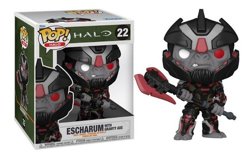 Funko Pop Super :halo Infinite- Escharum W/axe