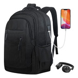 Mochilas Para Laptop Impermeable De Gran Capacidad Con Usb