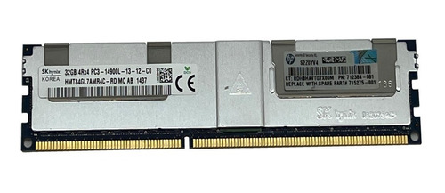 Memoria Ram 32gb Pc3-14900l Ecc/reg Servidor Proliant 4rx4