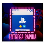 Tarjeta Psn Gift Card 100 Usd Cuenta Usa Entrega Inmediata