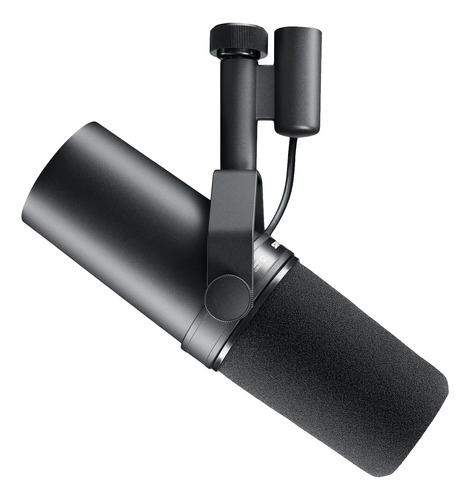 Microfone Shure Sm7b Profiss. Dinâmico Cardióide Preto C/nf