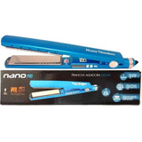 Prancha Azul Nano Titanium 450° Graus + Relogio De Pulso