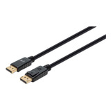 Cable Displayport 8k 3m Negro Macho/macho Manhattan 3555 /vc