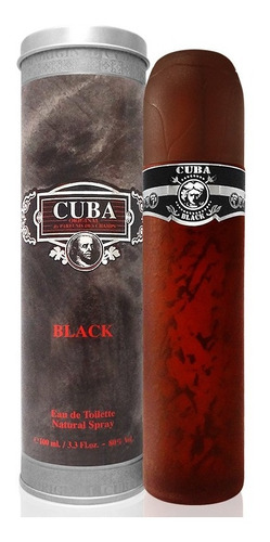 Perfume Masculino Cuba Black 100ml Edt Importado Original