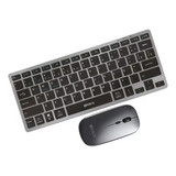 Kit Teclado E Mouse Bluetooth Sem Fio P/ Notebook Hrebos 