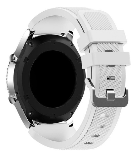 Pulseira Confort Compatível Com Smartwatch Haylou Watch R8 Cor Branca