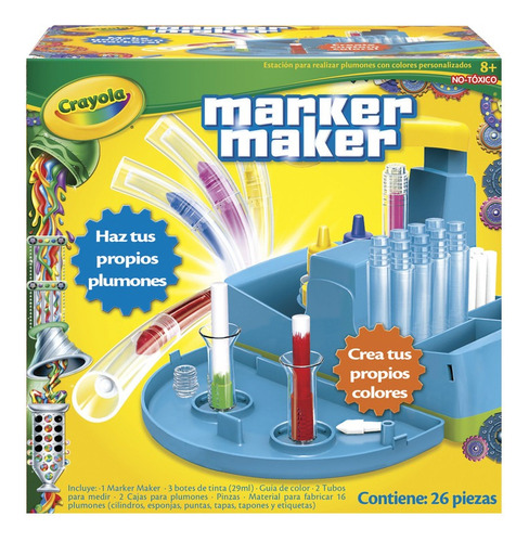 Crayola Marker Maker Set Creación De Plumones 26 Piezas