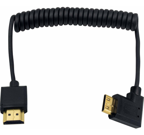 Cable Mini Hdmi A Hdmi Estándar, Cable En Espiral Mini...