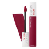 Batom Maybelline Matte Ink Superstay Cor City Founder 115