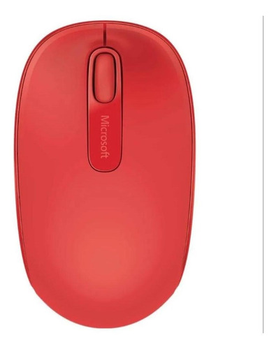 Mouse Sem Fio Mobile Usb Vermelho U7z00038 - Microsoft