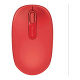 Mouse Sem Fio Mobile Usb Vermelho U7z00038 - Microsoft