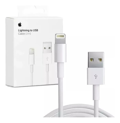 Cable Usb A Lightning X 2 Metros Apple Para iPhone 11