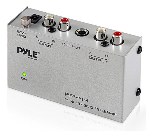 Mini Preamplificador De Audio Electrónico Pyle Phono