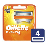 Carga Para Fusion 5 Aparelho Barbeador Gillette 4 Unidades