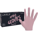 Level 3 Guantes Nitrilo Profesional Barber Caja C/100 Piezas