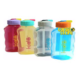 Pack 4 Botellas Toma Jugo Kido 250ml Niños Niñas Libre Bpa