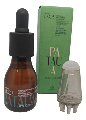 Kit Tónico Crecimient Cabello Patauá Natura + Microaplicador