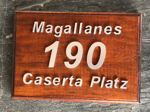 Placa Direccion De Casa - Numeros Domiciliarios  