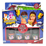 Kit Maquillaje Artistico Glow Kids Superheroes