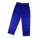 Pantalones Ropa Soldadura Retardante Llama Soldador Azul