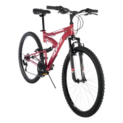 Bicicleta De Montaña Huffy Rock Creek Rodada 26 Suspensión 18 Velocidades Color Rojo | Meses sin interés