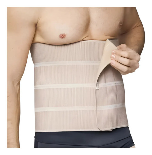 Cinta 4 Gomos Póscirurgia Abdominal Hérnia Bariátrica Faixa | Frete grátis