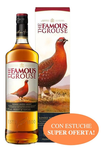 Whisky Famous Grouse Finest X 750cc