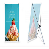 8 X Frame C Banner Display Araña 60x160cm Economico Portatil