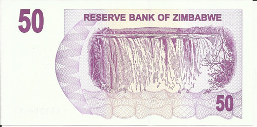 Zimbabwe 50 Dolares 2006