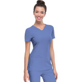 Delantal / Top De Uniforme Clinico - Heartsoul - Celeste