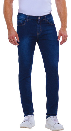 Calça Jeans Masculina Slim Com  Lycra Elastano Promocão
