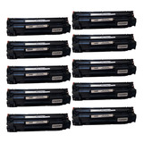 10x Toner Hp P1102w P1102 M1132 Ce285a 85 Novo Maxprint