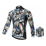 Maillot Ciclismo Hombre Jersey Manga Larga Motoloco 